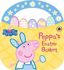 Peppa Pig: Peppa's Easter Basket Shaped Board Book kaina ir informacija | Knygos mažiesiems | pigu.lt