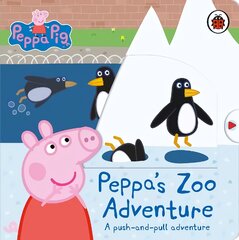 Peppa Pig: Peppa's Zoo Adventure: A push-and-pull adventure цена и информация | Книги для малышей | pigu.lt