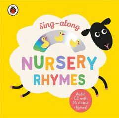 Sing-along Nursery Rhymes: CD and Board Book kaina ir informacija | Knygos mažiesiems | pigu.lt