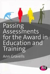 Passing Assessments for the Award in Education and Training kaina ir informacija | Socialinių mokslų knygos | pigu.lt