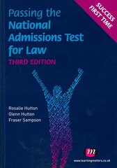 Passing the National Admissions Test for Law Lnat 3rd Revised edition kaina ir informacija | Saviugdos knygos | pigu.lt