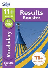 11plus Verbal Reasoning Vocabulary Practice Workbook: For the Cem Tests, 11plus Vocabulary Results Booster for the CEM tests: Targeted Practice Workbook цена и информация | Книги для подростков и молодежи | pigu.lt