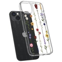 Чехол Spigen Cyrill Cecile для Apple iPhone 14, с рисунком Flower Garden, прозрачный цена и информация | Чехлы для телефонов | pigu.lt