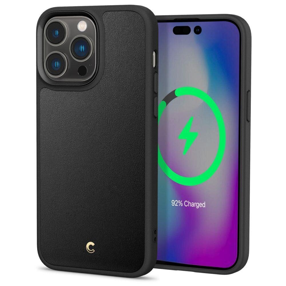 Spigen Cyrill Kajuk iPhone 14 Pro Max safe Black kaina ir informacija | Telefono dėklai | pigu.lt