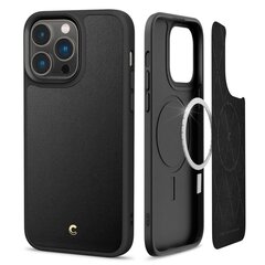 Spigen Cyrill Kajuk Safe Apple iPhone 14 Pro Black kaina ir informacija | Telefono dėklai | pigu.lt