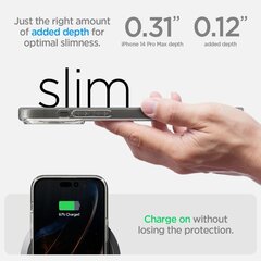 Spigen Ultra Hybrid &quot;S&quot; iPhone 14 Pro Max Crystal Clear kaina ir informacija | Telefono dėklai | pigu.lt