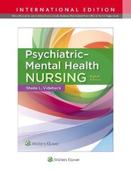 Psychiatric-Mental Health Nursing Eighth, International Edition kaina ir informacija | Ekonomikos knygos | pigu.lt