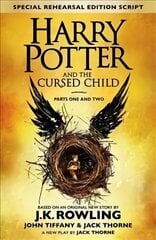 Harry Potter and the Cursed Child - Parts One and Two (Special Rehearsal Edition): The Official Script Book of the Original West End Production, Parts I & II kaina ir informacija | Knygos paaugliams ir jaunimui | pigu.lt