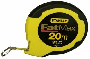 Рулетка STANLEY STEEL FATMAX, 30 м  цена и информация | Механические инструменты | pigu.lt