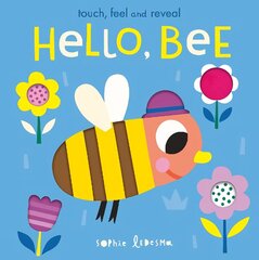 Hello, Bee: Touch, Feel and Reveal цена и информация | Книги для самых маленьких | pigu.lt