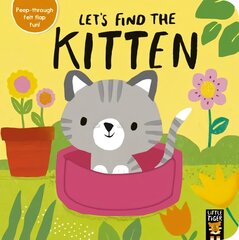 Let's Find the Kitten цена и информация | Книги для самых маленьких | pigu.lt