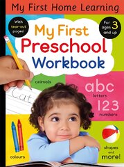 My First Preschool Workbook kaina ir informacija | Knygos mažiesiems | pigu.lt