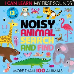 Noisy Animal Search and Find цена и информация | Книги для малышей | pigu.lt