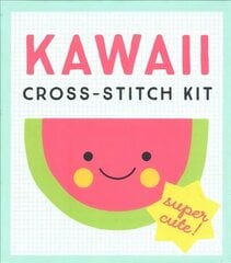 Kawaii Cross-Stitch Kit: Super-Cute! kaina ir informacija | Knygos apie sveiką gyvenseną ir mitybą | pigu.lt