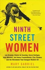 Ninth Street Women: Lee Krasner, Elaine de Kooning, Grace Hartigan, Joan Mitchell, and Helen Frankenthaler: Five Painters and the Movement That Changed Modern Art kaina ir informacija | Biografijos, autobiografijos, memuarai | pigu.lt