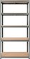 Sandėliavimo lentynos stelažai Tonro 180x120x45 PRO, 5 vnt kaina ir informacija | Sandėliavimo lentynos | pigu.lt