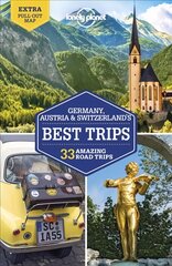 Lonely Planet Germany, Austria & Switzerland's Best Trips 2nd edition цена и информация | Путеводители, путешествия | pigu.lt