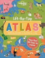 Lift-the-Flap Atlas цена и информация | Книги для подростков  | pigu.lt