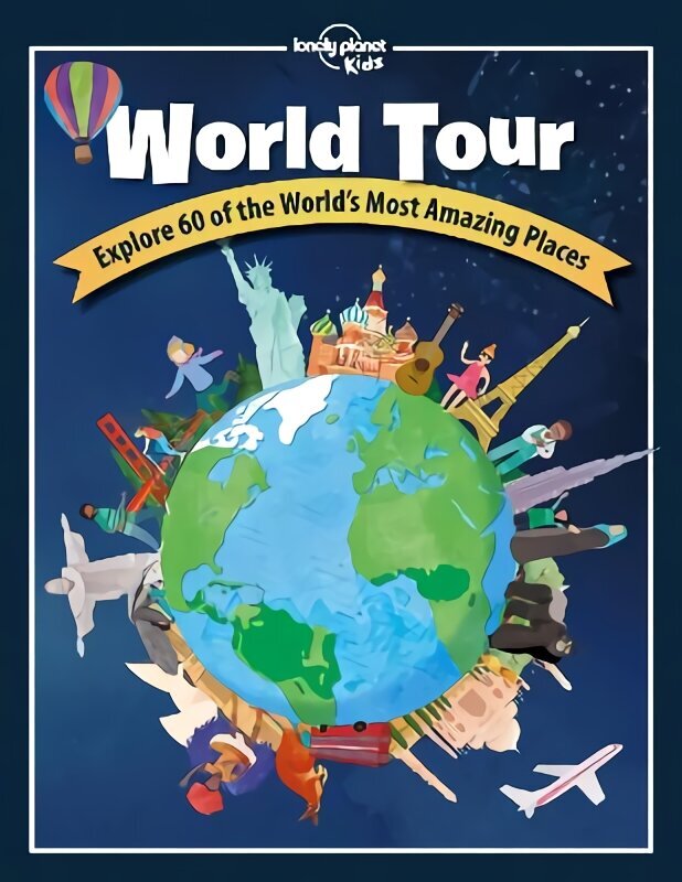 Lonely Planet Kids World Tour kaina ir informacija | Knygos paaugliams ir jaunimui | pigu.lt