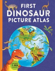 First Dinosaur Picture Atlas: Meet 125 Fantastic Dinosaurs from Around the World kaina ir informacija | Knygos paaugliams ir jaunimui | pigu.lt
