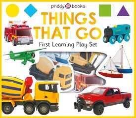 First Learning Play Set: Things That Go цена и информация | Книги для самых маленьких | pigu.lt