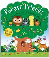 Forest Friends: A Lift-And-Learn Book цена и информация | Книги для подростков  | pigu.lt