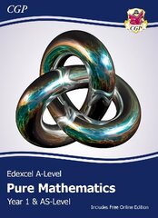 New Edexcel AS & A-Level Mathematics Student Textbook - Pure Mathematics   Year 1/AS plus Online Edition цена и информация | Книги по экономике | pigu.lt