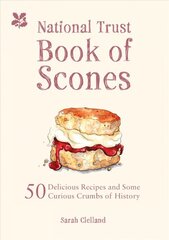 National Trust Book of Scones: 50 delicious recipes and some curious crumbs of history kaina ir informacija | Receptų knygos | pigu.lt