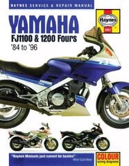 Yamaha FJ1100 & 1200 Fours (84-96): 84-96 kaina ir informacija | Kelionių vadovai, aprašymai | pigu.lt