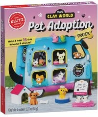 Mini Clay World Pet Adoption Truck kaina ir informacija | Knygos mažiesiems | pigu.lt