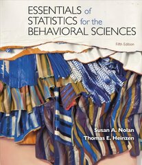 Essentials of Statistics for the Behavioral Sciences 5th ed. 2021 kaina ir informacija | Socialinių mokslų knygos | pigu.lt