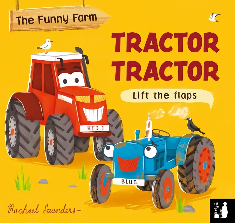 Tractor Tractor: A lift-the-flap opposites book kaina ir informacija | Knygos mažiesiems | pigu.lt