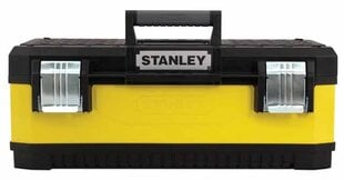 Ящик для инструментов Stanley 23", желтый цена и информация | Механические инструменты | pigu.lt