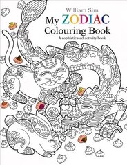 My Zodiac Colouring Book: A Sophisticated Activity Book цена и информация | Книжки - раскраски | pigu.lt