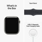 Apple Watch Series 8 GPS + Cellular 45mm Graphite Stainless Steel Case ,Midnight Sport Band - MNKU3UL/A цена и информация | Išmanieji laikrodžiai (smartwatch) | pigu.lt