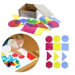 Geometrinės figūros Masterkidz цена и информация | Развивающие игрушки | pigu.lt