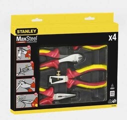 Набор плоскогубцев Stanley 484489 FatMax VDE (4 шт.) цена и информация | Механические инструменты | pigu.lt