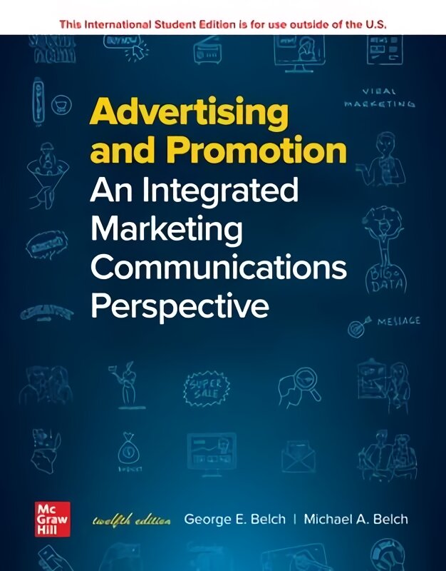 ISE Advertising and Promotion: An Integrated Marketing Communications Perspective 12th edition kaina ir informacija | Ekonomikos knygos | pigu.lt