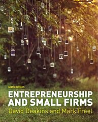 Entrepreneurship and Small Firms 6th edition kaina ir informacija | Ekonomikos knygos | pigu.lt