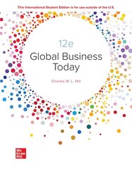Global Business Today 12th edition kaina ir informacija | Ekonomikos knygos | pigu.lt