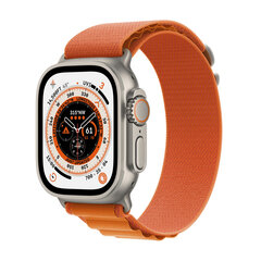 Apple Watch Ultra GPS + Cellular 49mm Alpine Loop S, oranžinė (MNHH3EL/A) kaina ir informacija | Išmanieji laikrodžiai (smartwatch) | pigu.lt