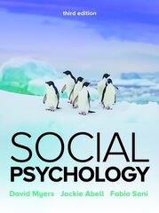 Social Psychology 3e 3rd edition kaina ir informacija | Socialinių mokslų knygos | pigu.lt