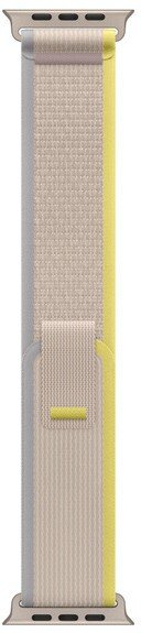 Apple Watch Ultra GPS + Cellular, 49mm Titanium Case ,Yellow/Beige Trail Loop - S/M MNHK3EL/A LV-EE kaina ir informacija | Išmanieji laikrodžiai (smartwatch) | pigu.lt