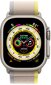 Apple Watch Ultra GPS + Cellular, 49mm Titanium Case ,Yellow/Beige Trail Loop - S/M MNHK3EL/A LV-EE kaina ir informacija | Išmanieji laikrodžiai (smartwatch) | pigu.lt