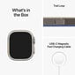 Apple Watch Ultra GPS + Cellular, 49mm Titanium Case, Blue/Gray Trail Loop S/M MNHL3EL/A kaina ir informacija | Išmanieji laikrodžiai (smartwatch) | pigu.lt