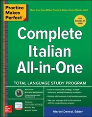 Practice Makes Perfect: Complete Italian All-in-One kaina ir informacija | Užsienio kalbos mokomoji medžiaga | pigu.lt