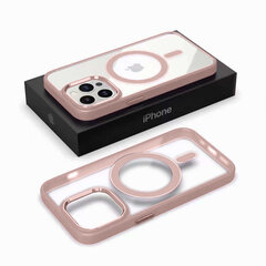 Hard Case Matte Apple iPhone 13 (support MagSafe) pink cloud kaina ir informacija | Telefono dėklai | pigu.lt