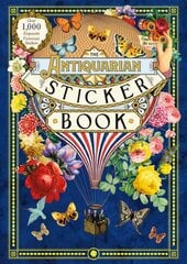 Antiquarian Sticker Book: An Illustrated Compendium of Adhesive Ephemera цена и информация | Книги о питании и здоровом образе жизни | pigu.lt