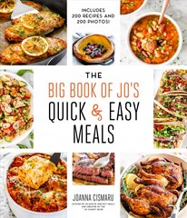 Big Book of Jo's Quick and Easy Meals-Includes 200 recipes and 200 photos! kaina ir informacija | Receptų knygos | pigu.lt