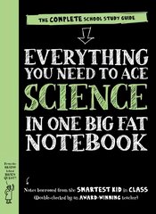 Everything You Need to Ace Science in One Big Fat Notebook: The Complete School Study Guide цена и информация | Книги для подростков  | pigu.lt